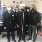 Εθιμοτυπική επίσκεψη του Μουφτή στη Διεύθυνση Αστυνομίας Ξάνθης